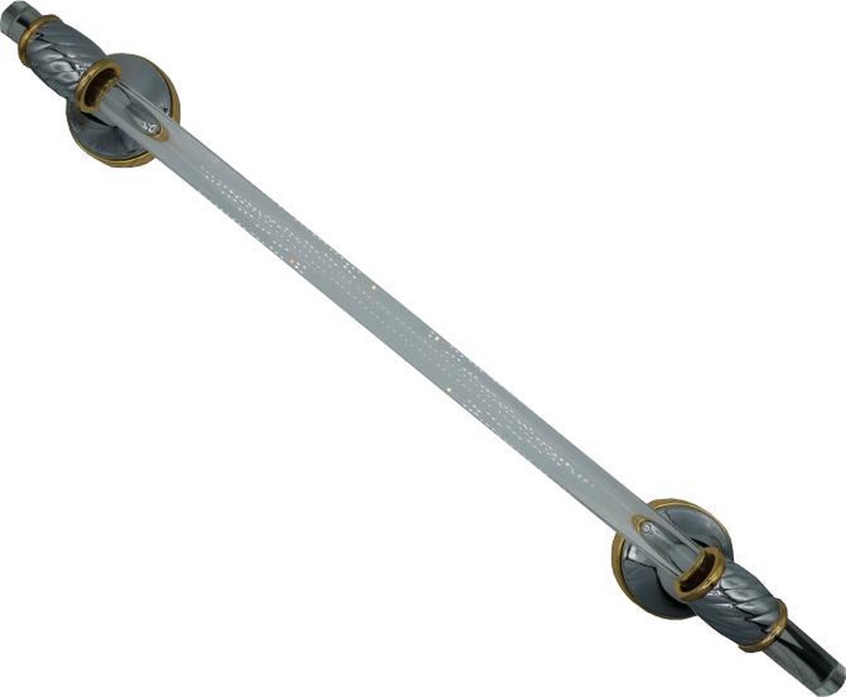 Salgar Merida handdoekenrek - 50cm - chroom/goud - 8086-1