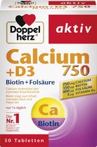 Doppelherz Calcium 750 + vitamine D3 (30 tabletten)