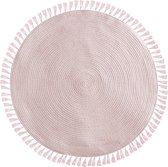 Atmosphera for Kids Vloerkleed Lurex Ø90cm - Roze/Goud