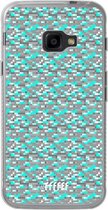 Samsung Galaxy Xcover 4 Hoesje Transparant TPU Case - Minecraft - Diamonds! #ffffff