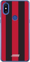 Xiaomi Mi Mix 3 Hoesje Transparant TPU Case - AC Milan #ffffff