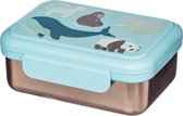 Lunchbox RVS Dieren van Sass & Belle