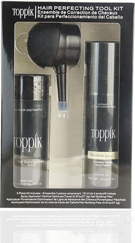 TOPPIK STARTERSET - Haargroei vezels Toppik Hair Building Fibers 27,5 gram  + Toppik... 