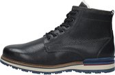 SUB55 Heren veterschoenen Veterschoenen Hoog - zwart - Maat 45