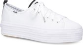 Triple Up Seasonal White Dames Veterschoenen - Wit - maat 42.5