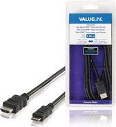 Valueline Vlmb34500b20 High Speed Hdmi-kabel met Ethernet Hdmi-connector - Hdmi Mini-connector 2,00 M Zwart