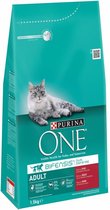 Purina ONE Adult - Kattenvoer - Rund & Volkoren Granen - 3 x 1.5kg