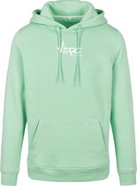 FitProWear Trui Heren - Mint - maat M - Mannen - Hoodie - Trui  - Sweater - Sporttrui - Sportkleding - Casual kleding - Trui Heren - Mint trui - Katoen / Polyester - Trui Capuchon - Hoodie Capuchon