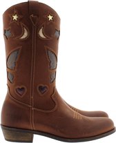 Red-Rag 11182 western laarzen middelbruin, ,35 / 2