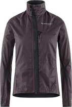 Klättermusen Outdoorjas Ansur Dames Katoen Bordeaux Mt Xs