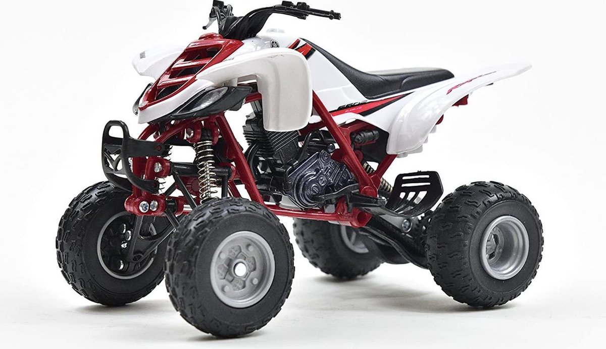 NewRay - Yamaha Raptor 660R Quad ATV Wit 1/12 Schaalmodel - 42923
