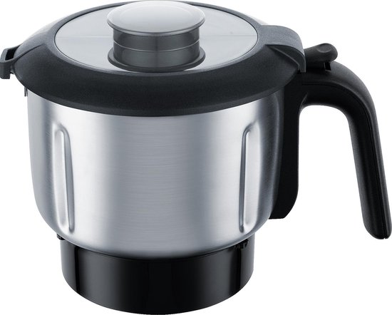 Steba MX4Plus - Blender - 1200 Watt - 1,75 Liter -3 programma's - incl glazen kan & RVS beker - RVS van Steba — afbeelding 5