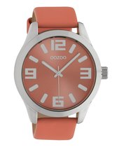 OOZOO Timepieces C10675 Roze Zilverkleurig Horloge