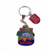 Sleutelhanger Gracht Met Brug Amsterdam - Souvenir