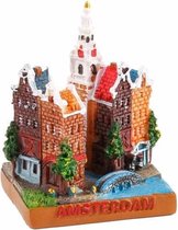 Miniatuur 3D Stadstafereel Amsterdam 5 Cm - Souvenir