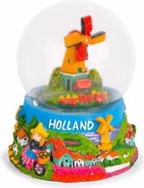 Waterbol Molen Landschap Rondom Holland 10 Cm - Souvenir