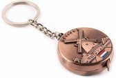 Sleutelhanger Rolmaat Holland Koper - Souvenir