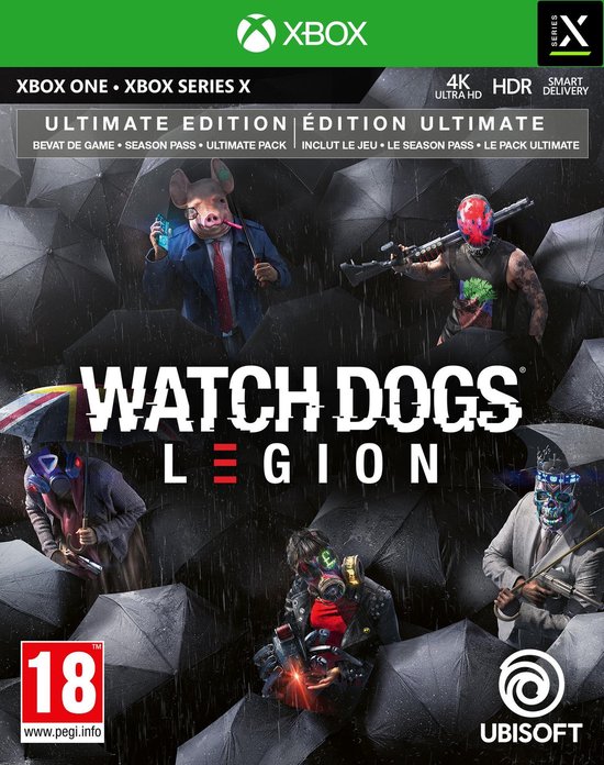 Watch Dogs Legion Videogame - Ultimate Edition - Actie - Xbox One & Xbox  Series X Game... | bol.com
