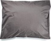 Kepri Kussensloop - Percale Katoen - Night Grey - Duurzaam - 400TC - 65 x 65 cm