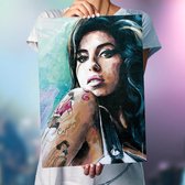 Poster - Amy Winehouse - 70 X 50 Cm - Multicolor