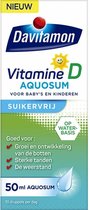 Davitamon Vitamine D Aquosum Suikervrij - vitamine D3 - vitamine D olie voor baby's & kinderen - 50ml
