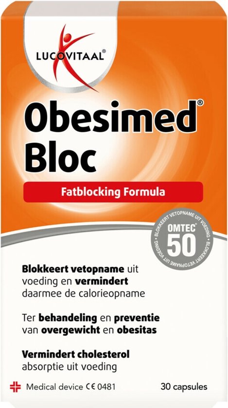 Obesimed bloc - 30 afslankcapsules - medisch hulpmiddel