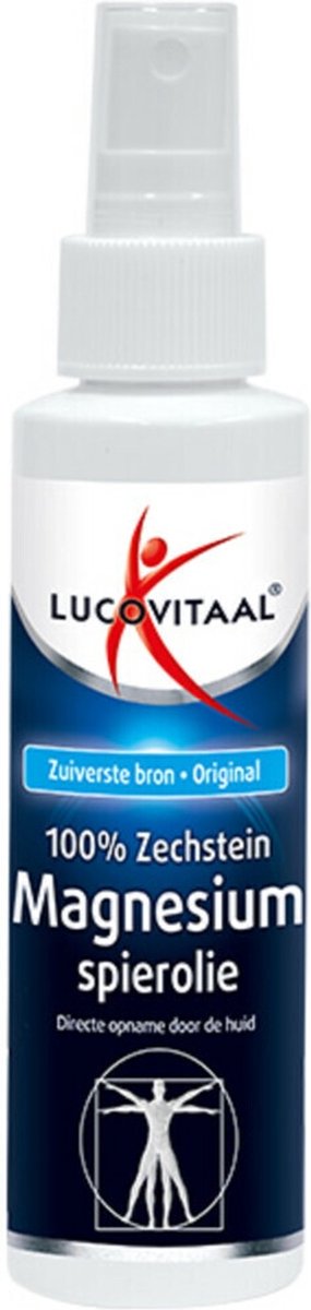 Lam typist Potentieel Lucovitaal - Magnesium Spierolie spray - 200 milliliter - Spierolie |  bol.com