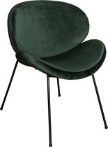 Luxe design stoel - Stoel - Design - Chair - Sfeervol - Sfeer - Comfort - Comfortabel - Industrieel - Luxe - Comfortabele stoel - Fluweel - Groen