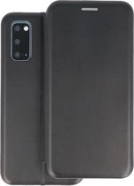 Slim Folio Case - Book Case Telefoonhoesje - Folio Flip Hoesje - Geschikt voor Samsung Galaxy S20 - Zwart