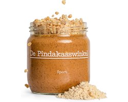 De Pindakaaswinkel Sport Pindakaas - eiwitrijk met grove stukjes pinda