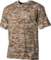 MFH - US T-Shirt  -  korte mouw  -  Desert digital  -  170 g/m² - MAAT L