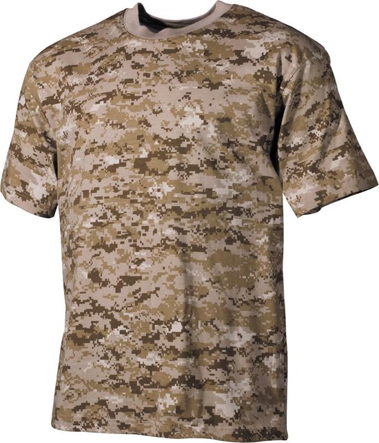 MFH US T-Shirt - korte mouw - Desert digital - 170 g/m² - MAAT L