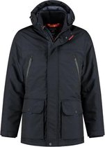 Finnmark Clothing Lange mouw Jas - 20685-Perbol Marine (Maat: L)