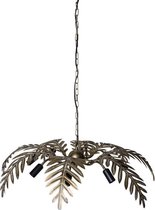 Industriële hanglamp - Lamp - Industrieel - Sfeer - Interieur - Sfeerlamp - Lampen - Sfeerlampen - Hanglampen - Hanglamp - Metaal - Jungle lamp - Goud - 77 cm breed