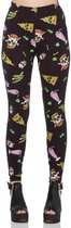 Jawbreaker Legging -XL- Twisted Fast Food Zwart