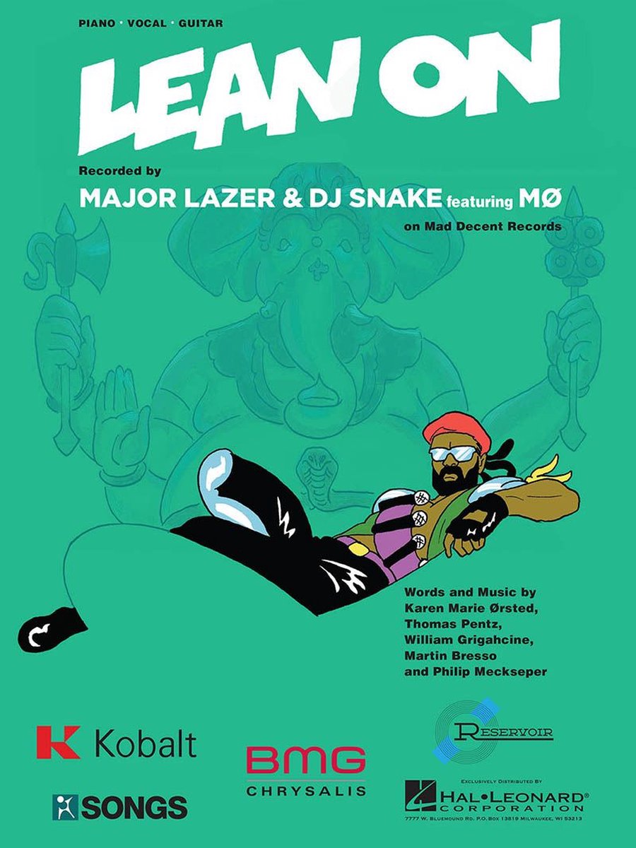 Lean On Sheet Music - DJ Snake