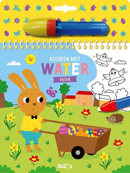 Afbeelding van het spel Kleuren met water - Pasen