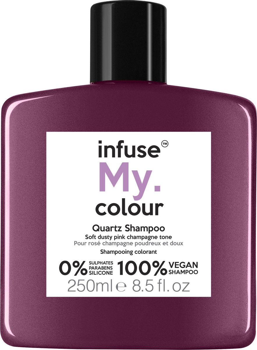 Infuse My.Colour Quartz Shampoo 250ml voor zacht roze haar