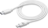 Cellularline - Usb kabel, usb-c to Apple lightning 60cm, wit
