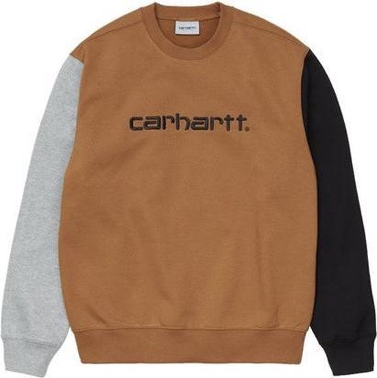 het kan Waarschijnlijk conjunctie Carhartt Wip Carhartt Tricol Sweat Hamilton Brown M | bol.com