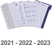 6337-21-22-23 Pocket agendavulling week NL + bijlagen 2021-22-23