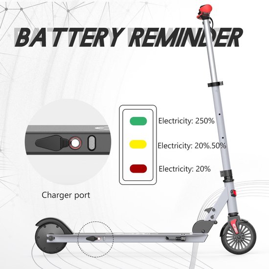 SUOTU R1 Trottinette électrique-E-scooter pliable