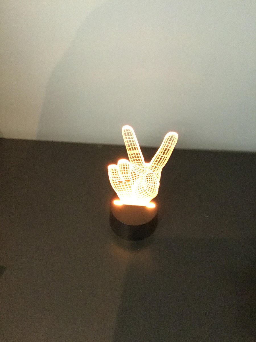 3D Lamp Hand/vrede