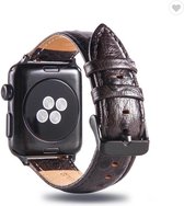 watchbands-shop.nl bandje - Apple Watch Series 1/2/3/4 (42&44mm) - Donkerbruin