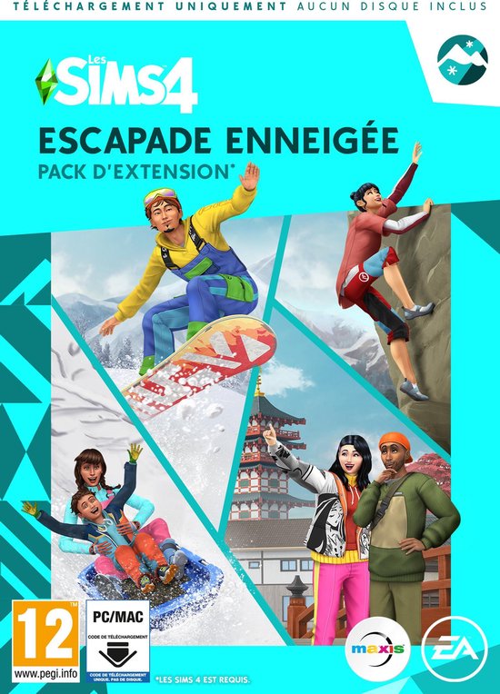 Les Sims 4 : Pack d'extension Escapade Enneigée (Code-in-a-box) | Jeux |  bol.