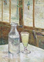 Vincent van Gogh, Cafétafel met absint, 1887 op aluminium, 70 X 105 CM
