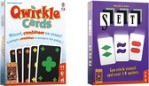 Spellenbundel - Kaartspel - 2 stuks - Qwirkle & SET!