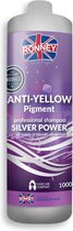 Ronney No Yellow Shampoo Literfles |Zilver Shampoo | Anti-Yellow Shampoo