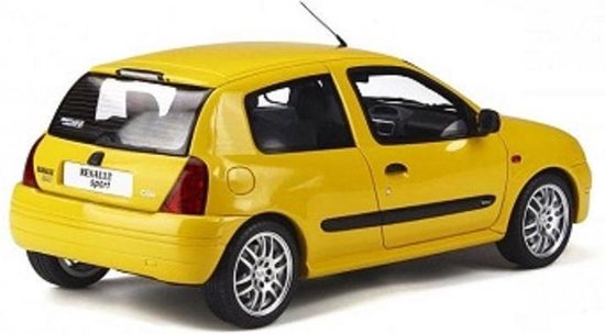 Renault Clio 2 RS Phase 1 Sunflower Yellow 1:18 OT878 OTTO MOBILE