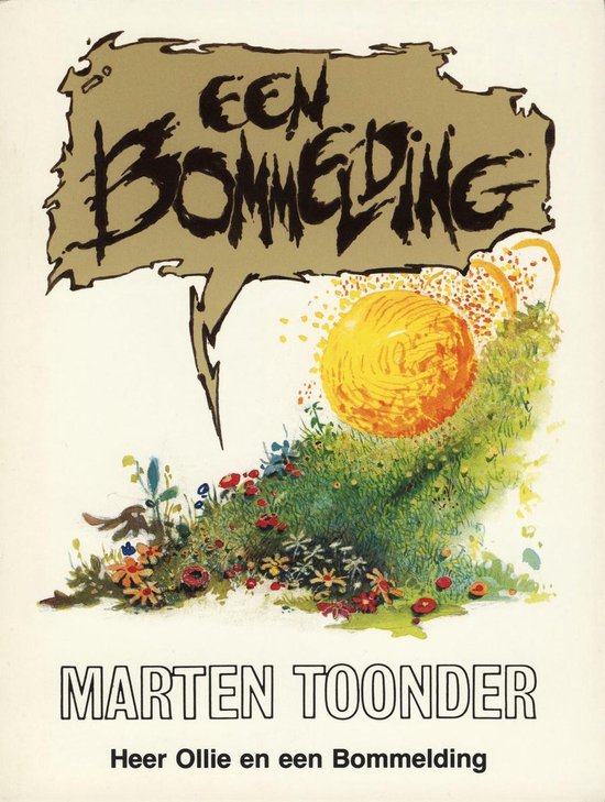 Cover van het boek 'Een bommelding' van Marten Toonder